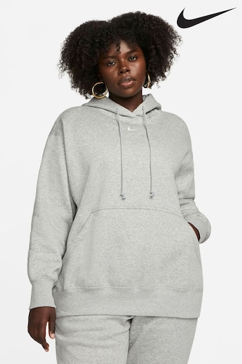 Nike Black Curve Oversized Pullover Hoodie (M68424) | £60
