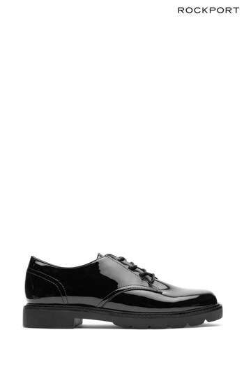 Rockport Kacey Black Laceup Shoes (M68496) | £70