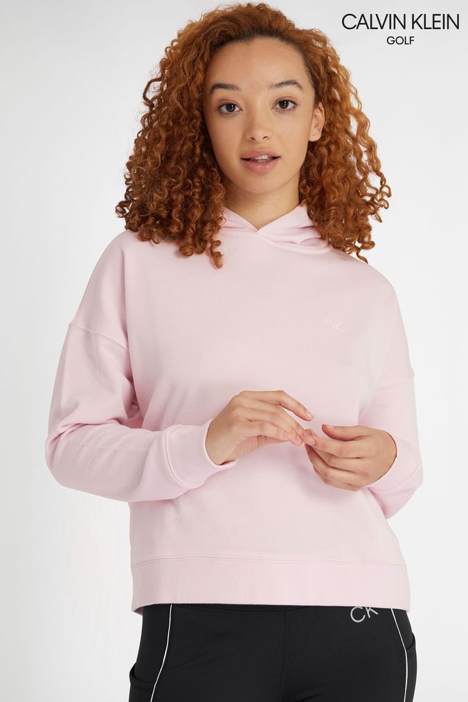 Pink shop golf hoodie