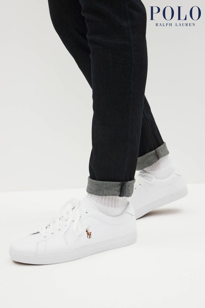 Ralph lauren white pumps cheap