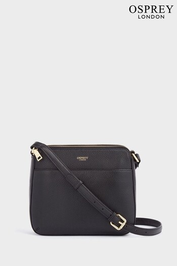 OSPREY LONDON Nappa Leather Buckley Cross-Body Bag (M71327) | £125