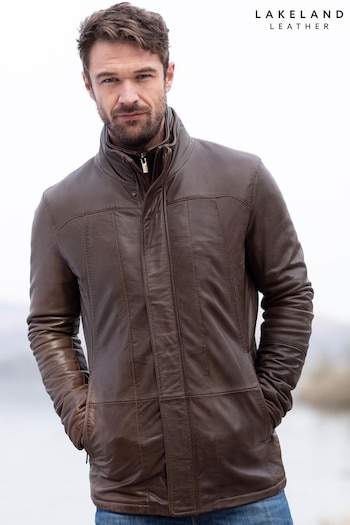Lakeland Leather Garsdale Leather Coat (M71491) | £399
