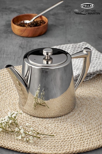 Stellar Silver Art Deco 4 Cup Teapot (M71748) | £61