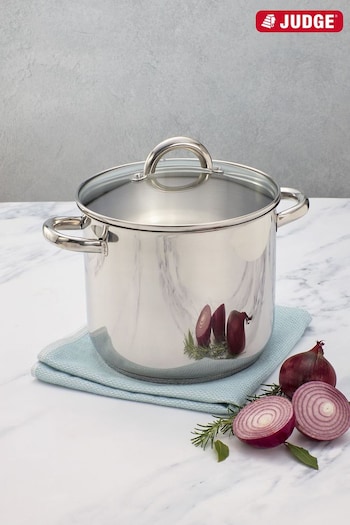 Judge Clear Stockpots Glass Lid Stockpot 8.5L (M71766) | £38