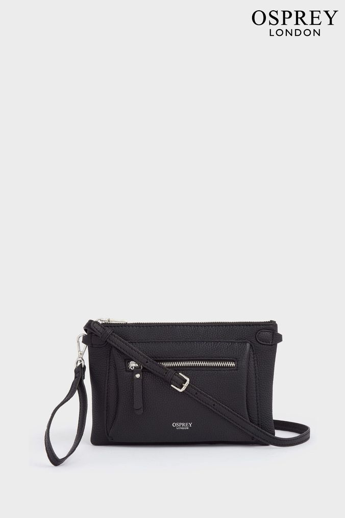 Osprey black clutch bag shop