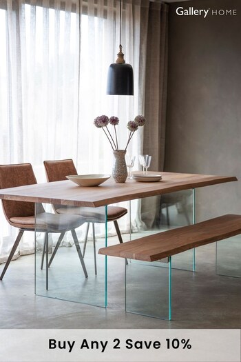 Gallery Home Natural Antonio 6 Seater Dining Table (M72793) | £885