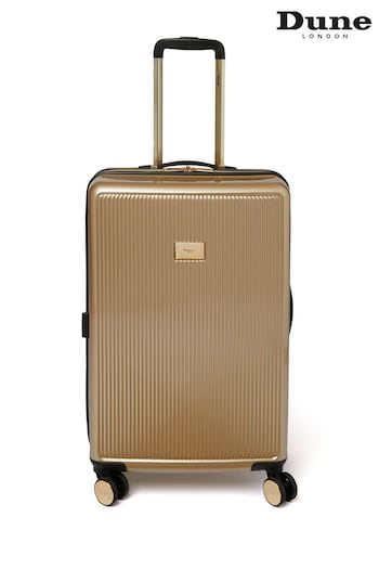 Dune London Gold Olive Medium Suitcase (M73697) | £139