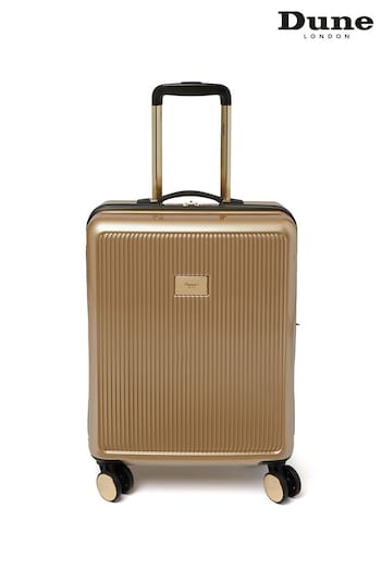 Dune London Gold Olive Cabin Suitcase (M73698) | £125