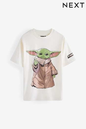 Baby Yoda Star Wars Short Sleeve T-Shirt (3-16yrs) (M74220) | £11 - £16