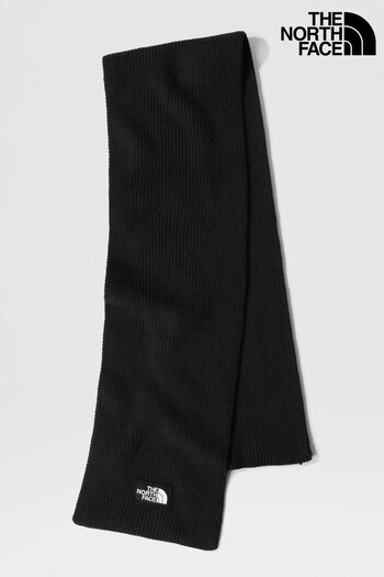 The North Face Logo Box Black Scarf (M74886) | £35