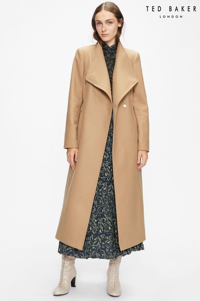 Ted baker beige coat discount