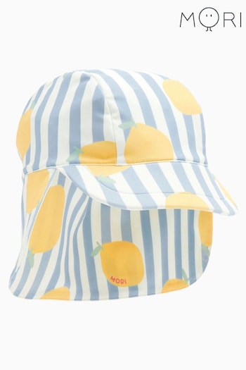 MORI Blue Recycled Fabric Sun Safe Swim Hat (M76603) | £17