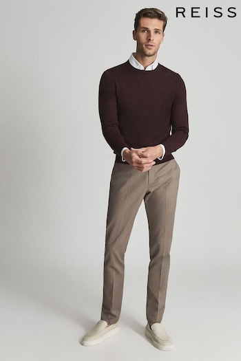 Reiss Red Reiss Wessex Merino Wool Jumper (M77086) | £85