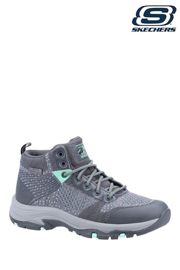 Skechers Grey Trego Hiking Boots (M77602) | £84
