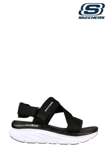 Skechers Black D'Lux Walker Kind Mind Womens Sandals (M77608) | £67