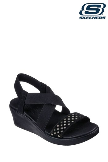 Skechers Black Arch Fit Rumble Womens Sandals (M77622) | £57