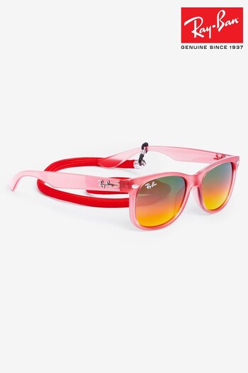 Ray-Ban Junior New Wayfarer Salice Sunglasses (M78211) | £82
