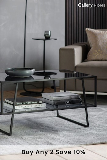 Gallery Home Black Gisselle Black Coffee Table (M79104) | £565