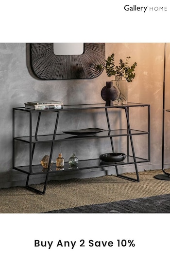 Gallery Home Black Giselle Black Console Table (M79105) | £650