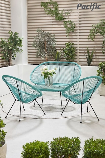 Pacific Blue Outdoor Rio Seating Set (M79583) | £400