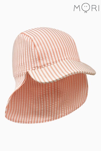 MORI Pink Recycled Fabric Sun Safe Swim Hat (M80218) | £17
