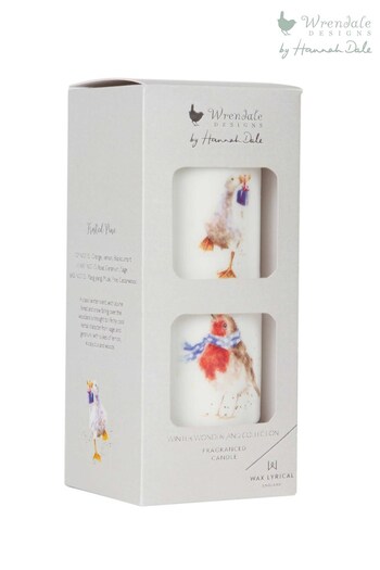 Wrendale White Set of 2 Wonderland Scented Candles (M80403) | £20
