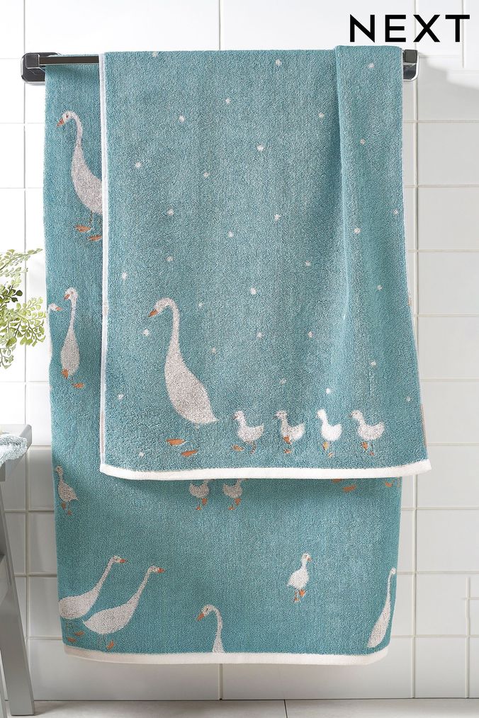 Printed towel hotsell sets