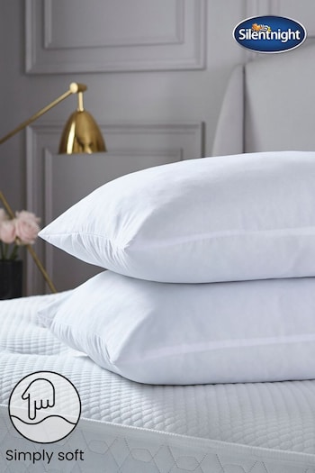 Silentnight Set of 2 Luxury Soft As Silk Pillows (M80821) | £24