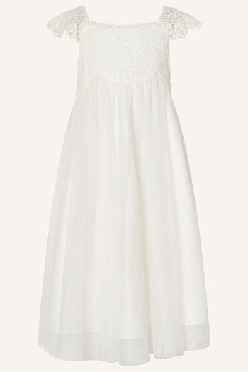 Monsoon Natural Estella Dress (M81466) | £50 - £56
