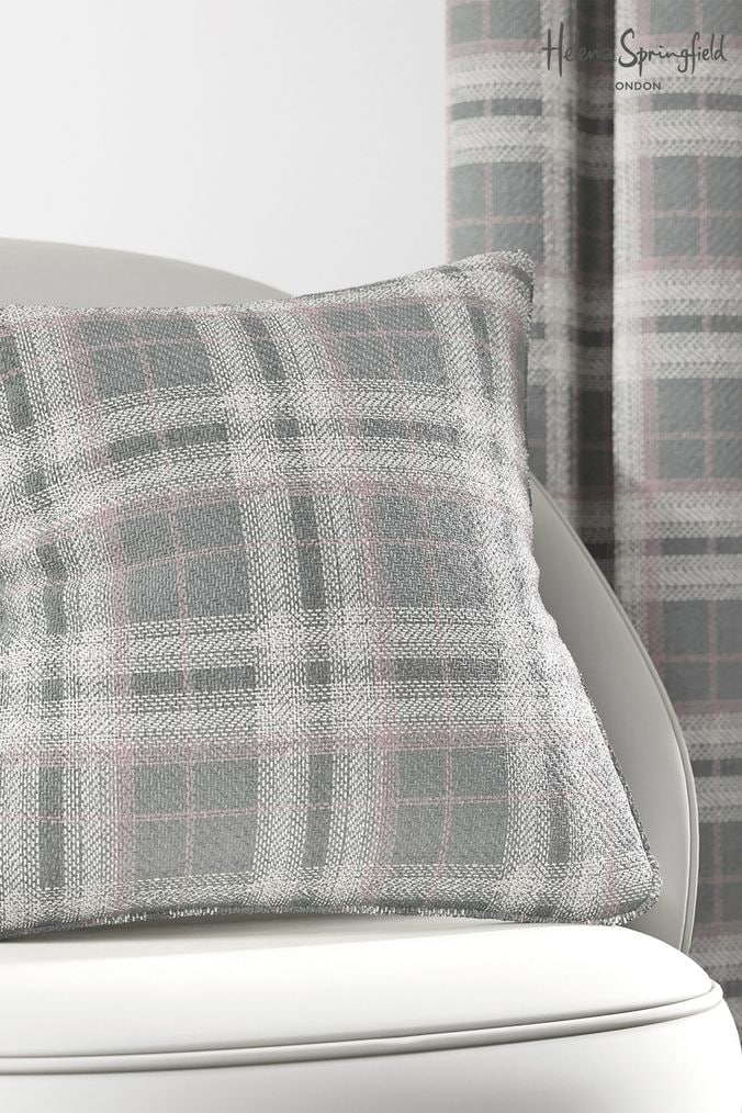 Next tartan cushions sale