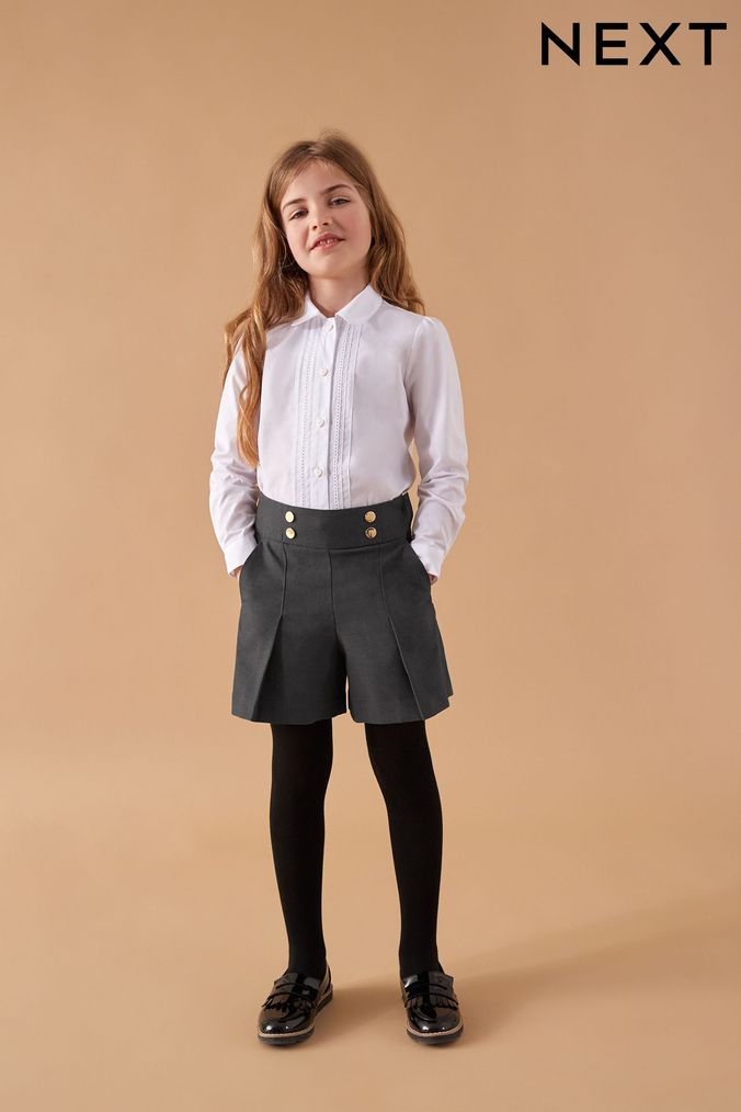 School dress shorts top