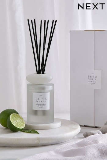 White Tea & Bergamot Luxury Fragranced Reed 180ml Diffuser (M82740) | £22