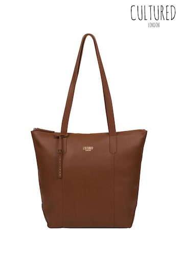 Cultured London Havering Leather Tote Bag (M83030) | £39