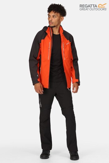Regatta Orange Raddick Waterproof Jacket (M84062) | £105