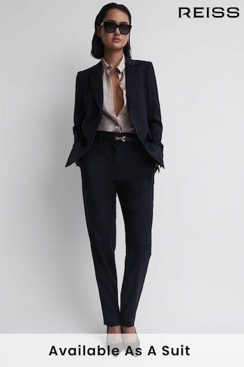 Reiss Navy Haisley Single Breasted Suit Blazer (M84532) | £238