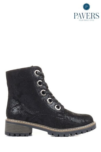 Pavers Ladies Lace Up Ankle Boots (M85474) | £45