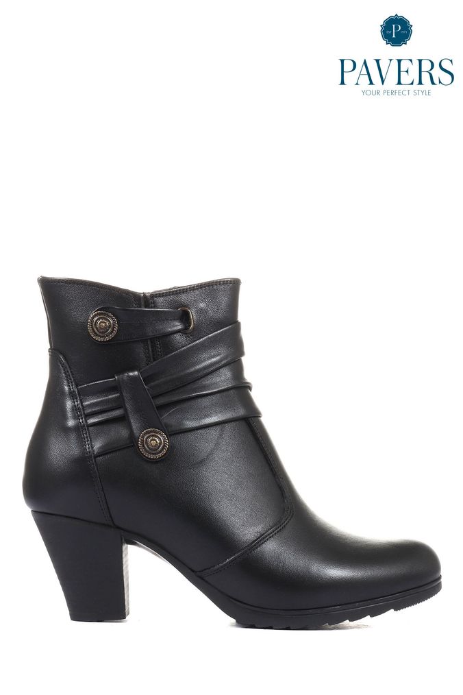 Pavers Ladies	Leather Ankle Boots (M85479) | £60