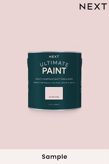Muted Pink Next Ultimate® Multi-Surface Peel & Stick Sample Paint (M85669) | £1