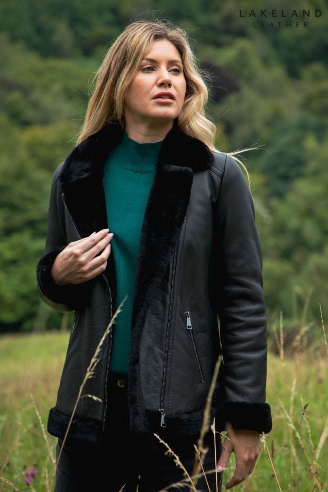 Lakeland women's clearance leather jackets