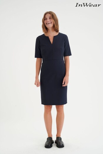 InWear Zella Blue Dress (M86424) | £100