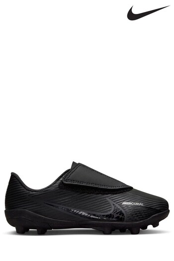Nike look Black Jr. Mercurial Vapor 15 Club Firm Ground Football Boots (M86677) | £40