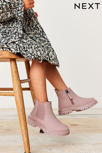 Pink Standard Fit (F) Chelsea Boots (M87134) | £28 - £32