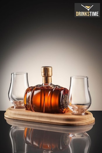 DrinksPlein Stylish Whisky Barrel Malt Whisky Decanter Set (M87601) | £49
