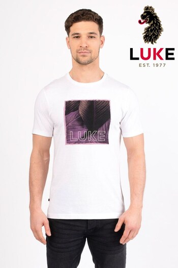 Luke 1977 Cogolin White T-Shirt (M87646) | £50