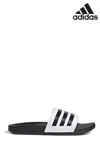 adidas PERFORMANCE White Sportswear Adilette Comfort Slides (M87673) | £35