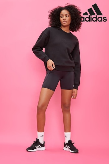 adidas Black Sportswear All Szn Fleece Sweatshirt (M87731) | £45
