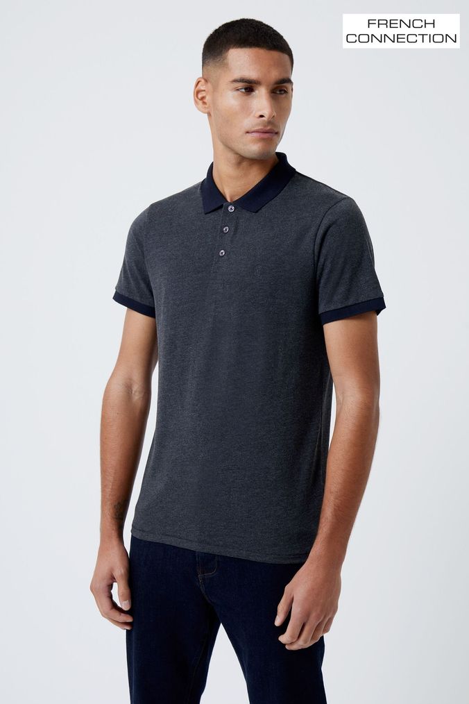 Buy Men s French Connection Polo Shirts Tops Online Next UK