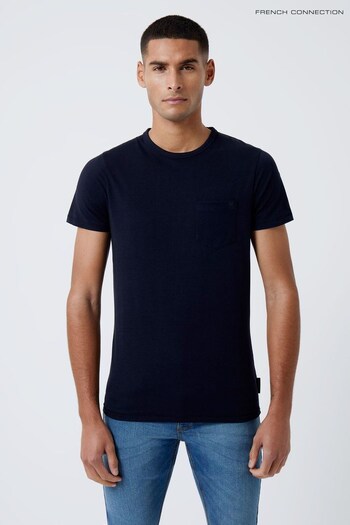 French Connection Navy/Grey 2 Pack Pocket T-Shirt (M87763) | £35