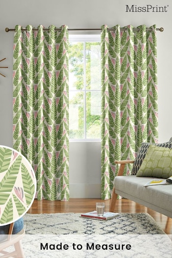 MissPrint Palm Jungle Made to Measure Curtains (M87789) | £91