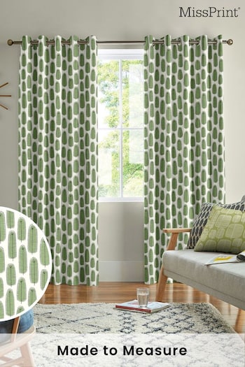 MissPrint Pippin Bloom Blossom Made to Measure Curtains (M87809) | £91